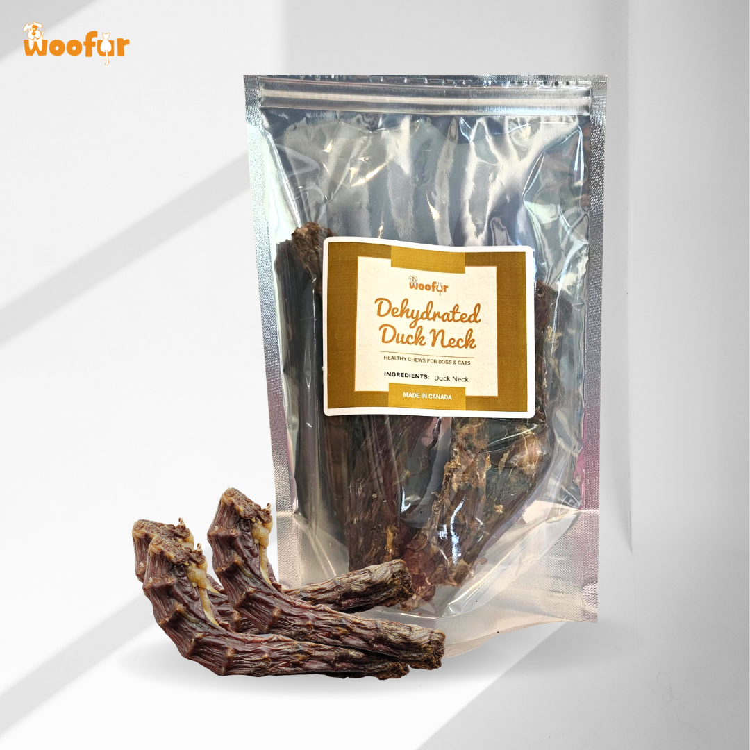 Dehydrated duck deals necks for dogs