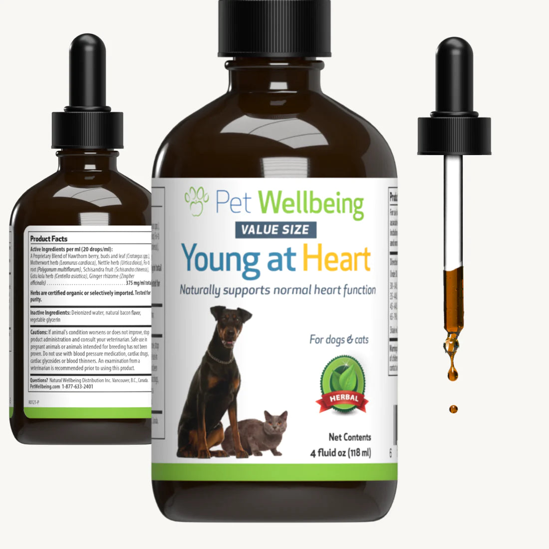 Pet Wellbeing - Young at Heart - for Healthy Heart Maintenance in Dogs