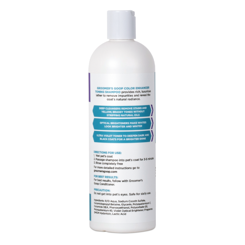 Groomers Goop Glossy Coat Pet Shampoo 16oz.