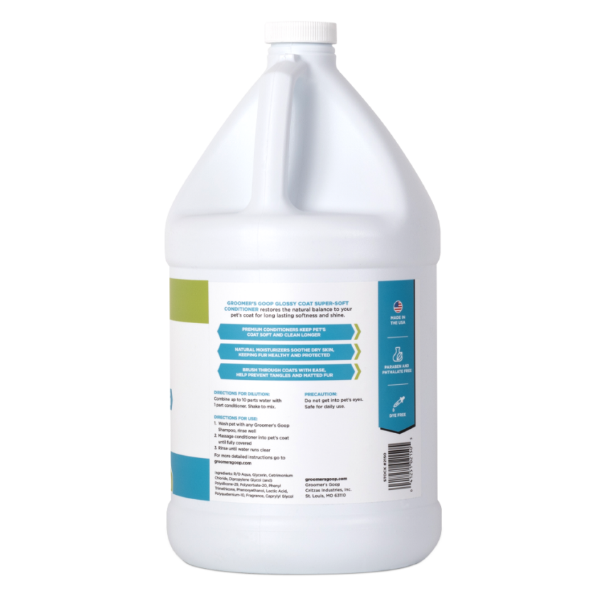 Groomer’s Goop Conditioner - 1 Gallon Bottle with Pump