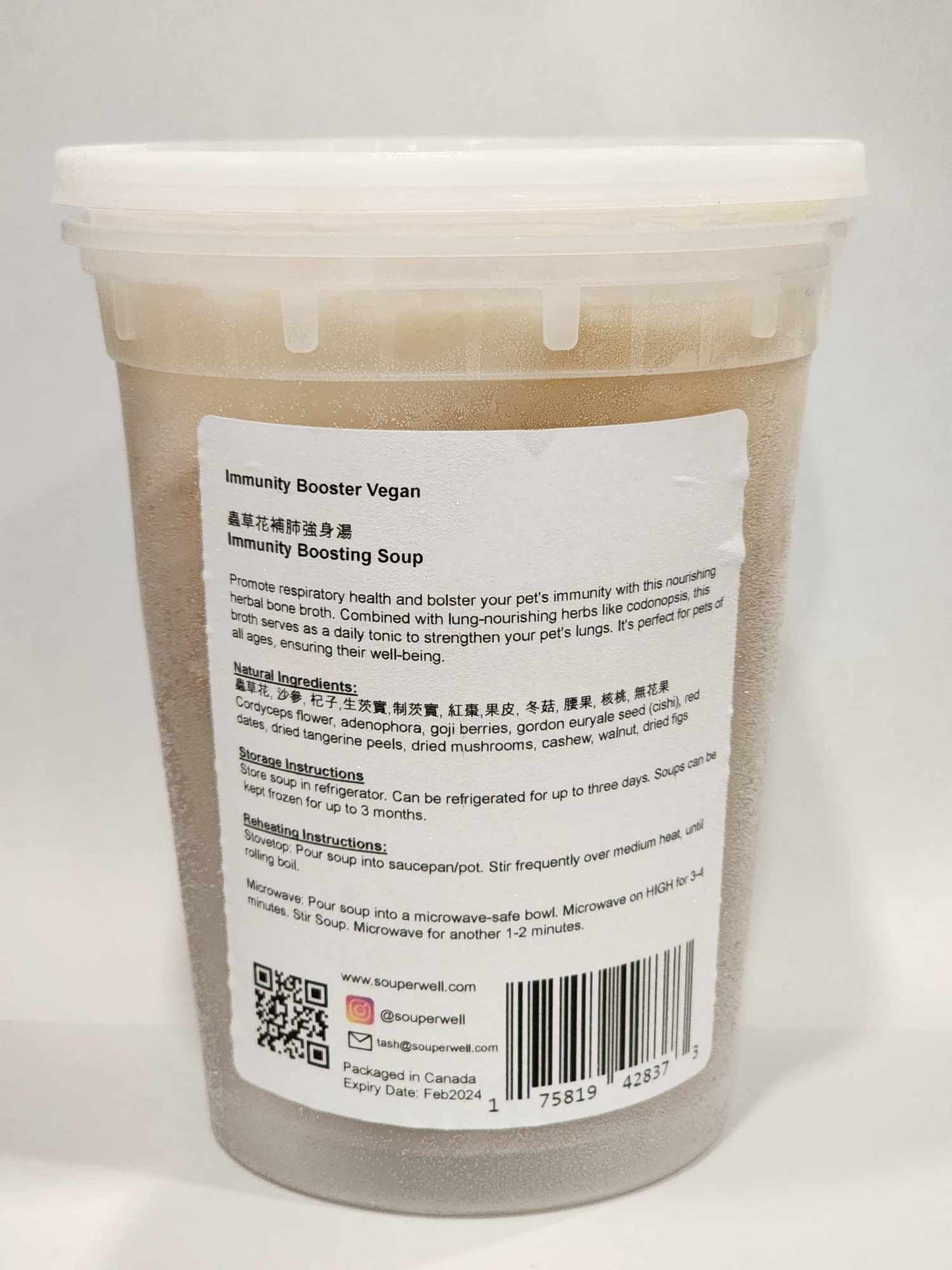 Souper Well - Immunity Vegan Bone Broth