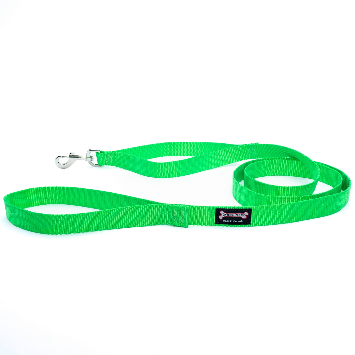 Smoochy Poochy - 1" x 6' Solid Nylon Leash