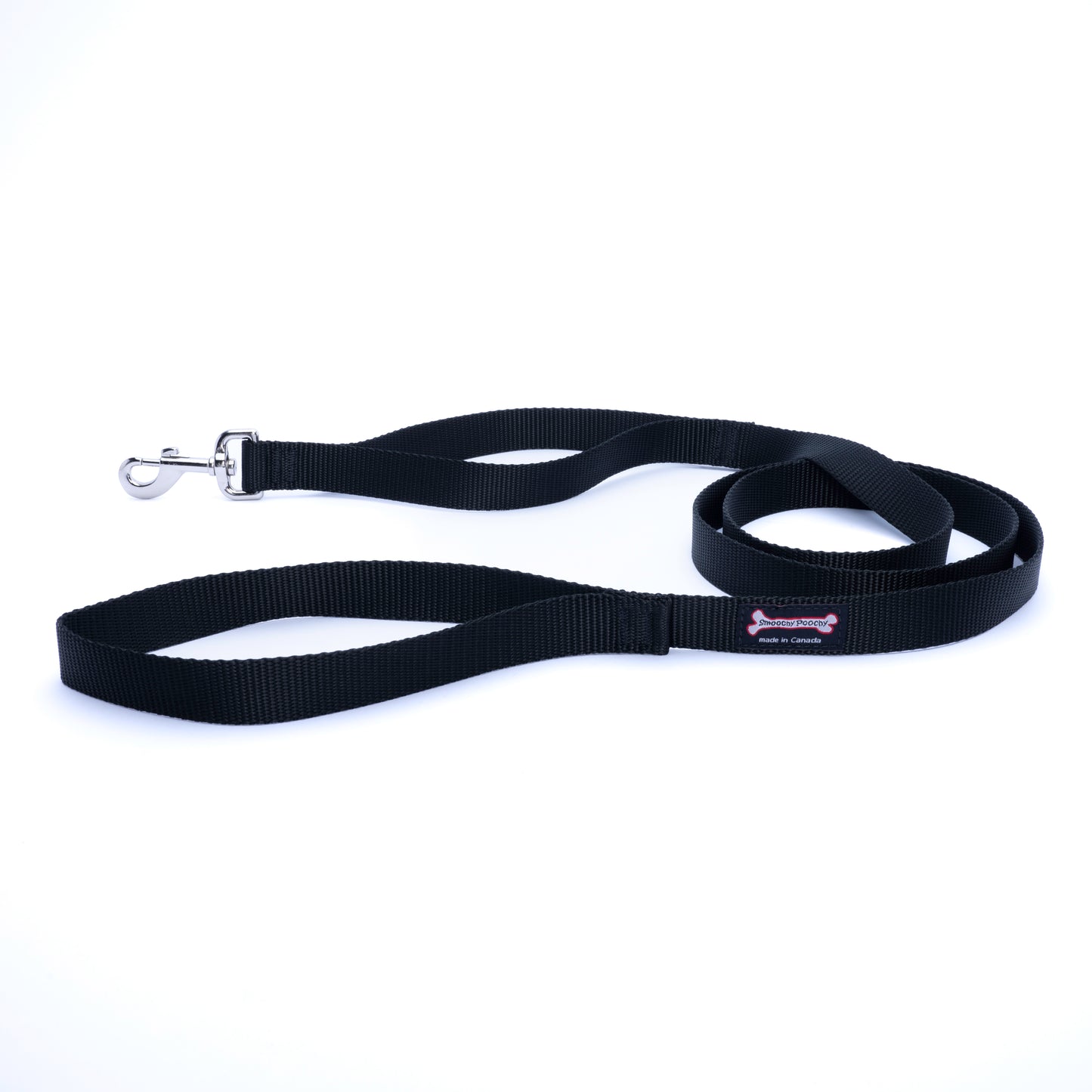 Smoochy Poochy - 1" x 6' Solid Nylon Leash