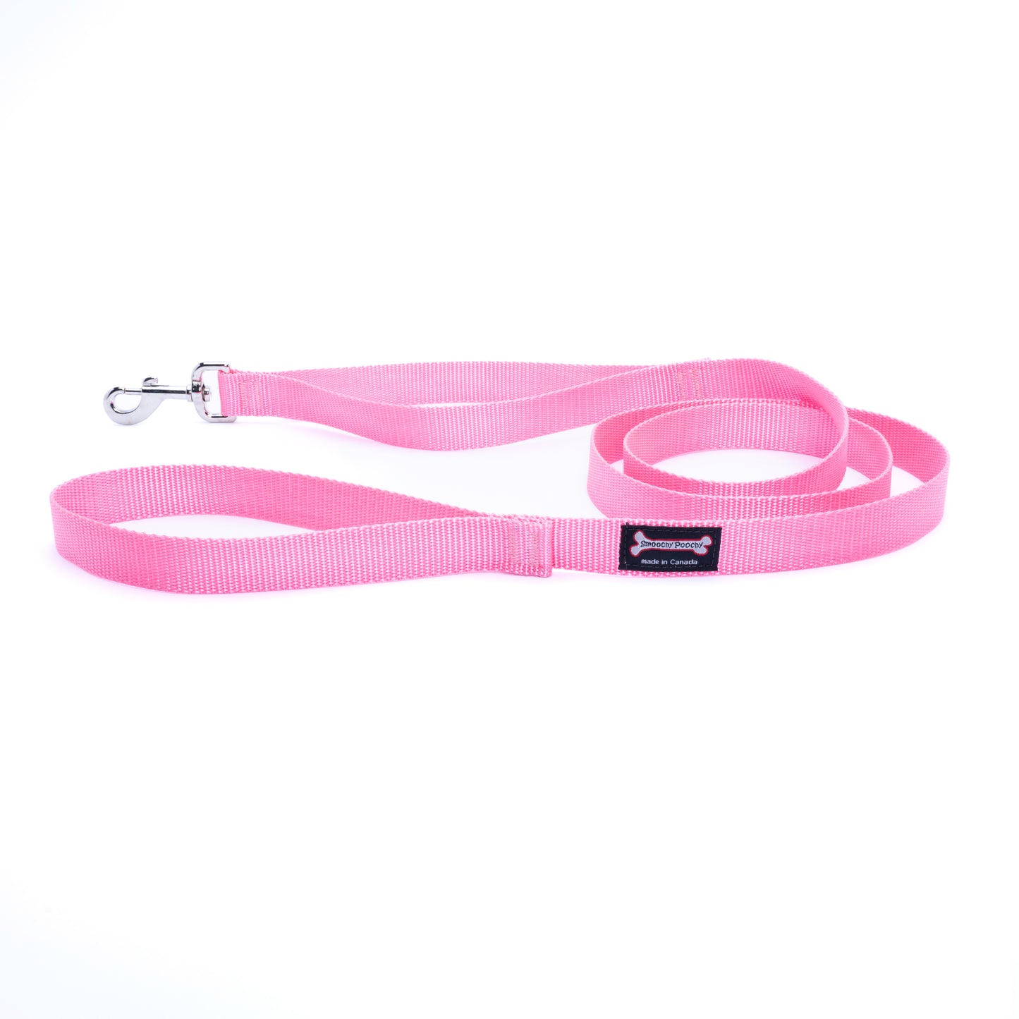 Smoochy Poochy - 1" x 6' Solid Nylon Leash