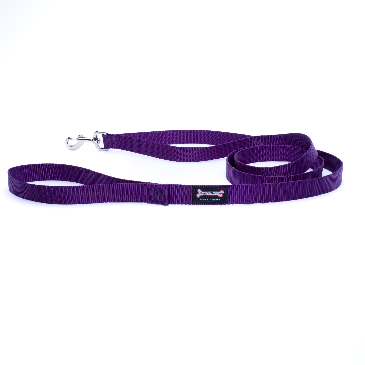 Smoochy Poochy - 1" x 6' Solid Nylon Leash