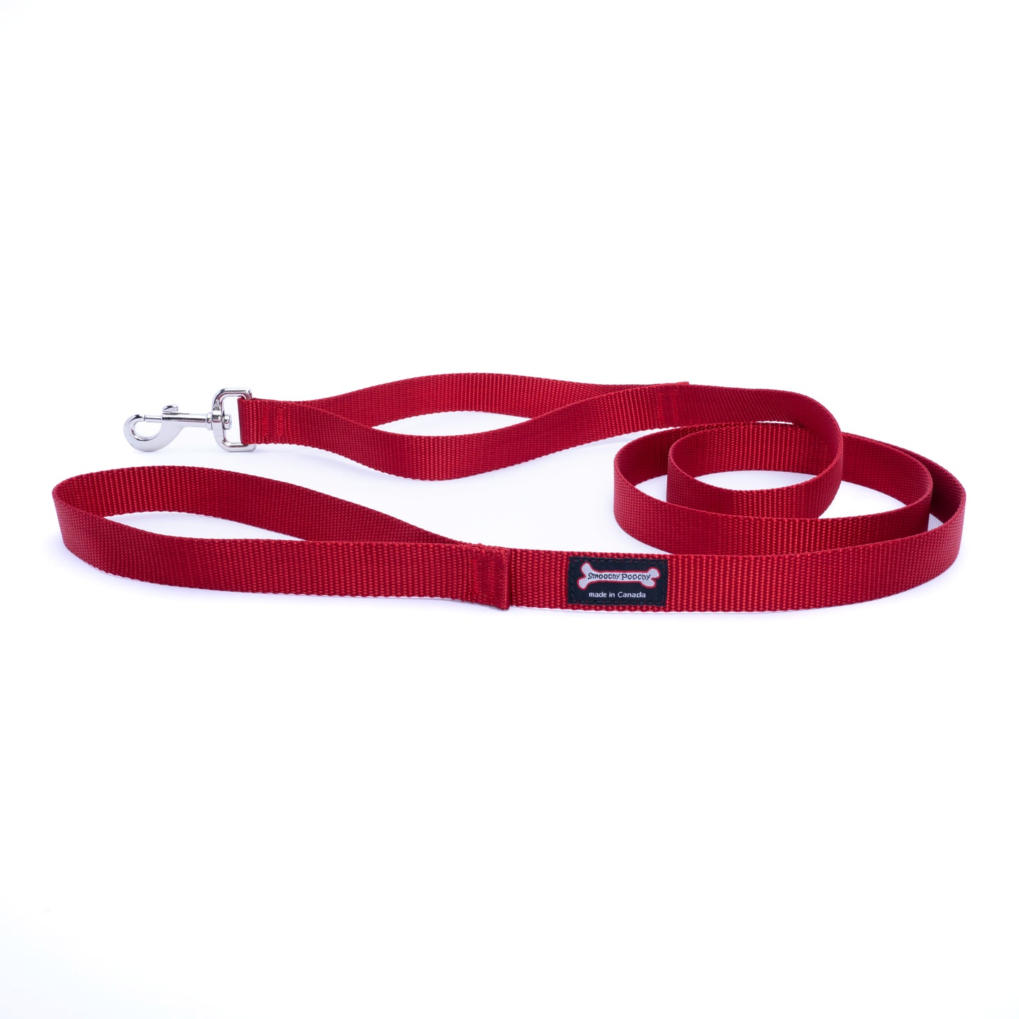 Smoochy Poochy - 1" x 6' Solid Nylon Leash