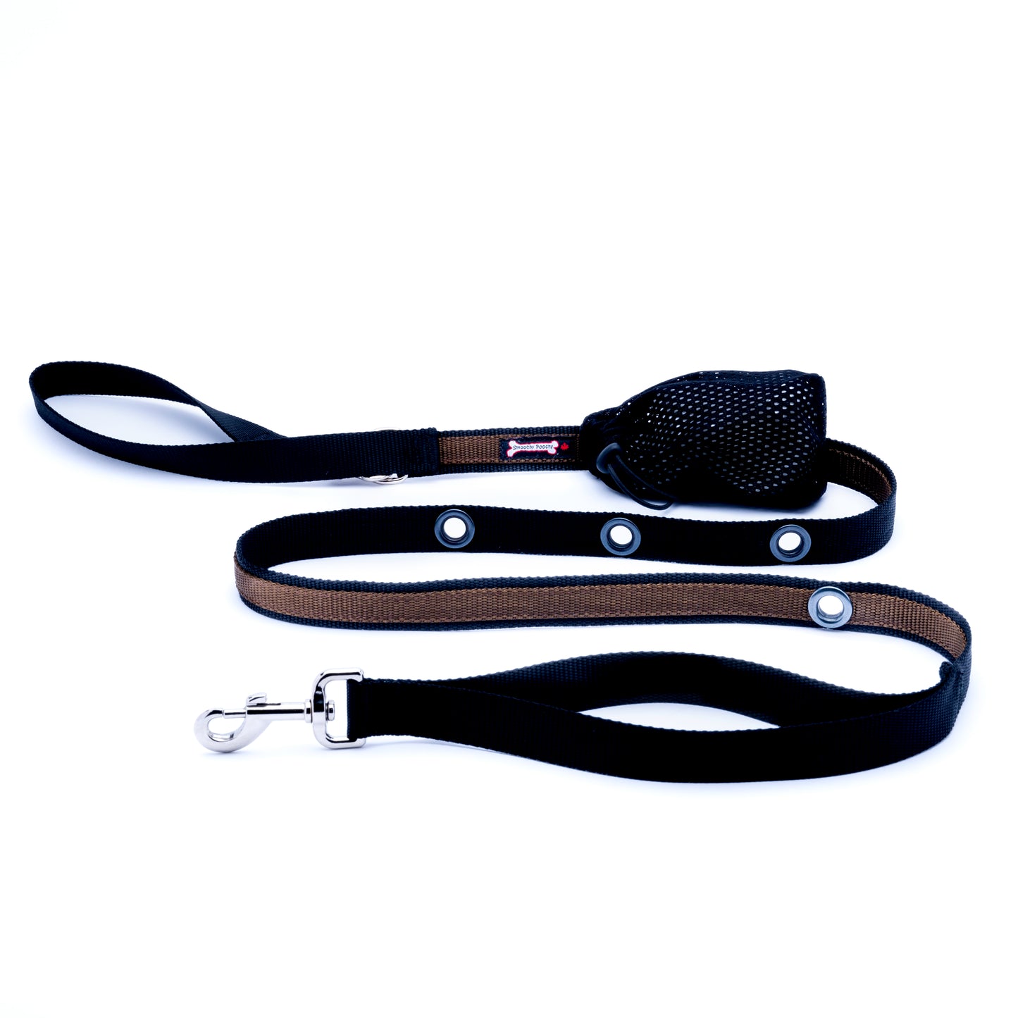 Smoochy Poochy - 1" x 6' 2Tone Hands Free Leash