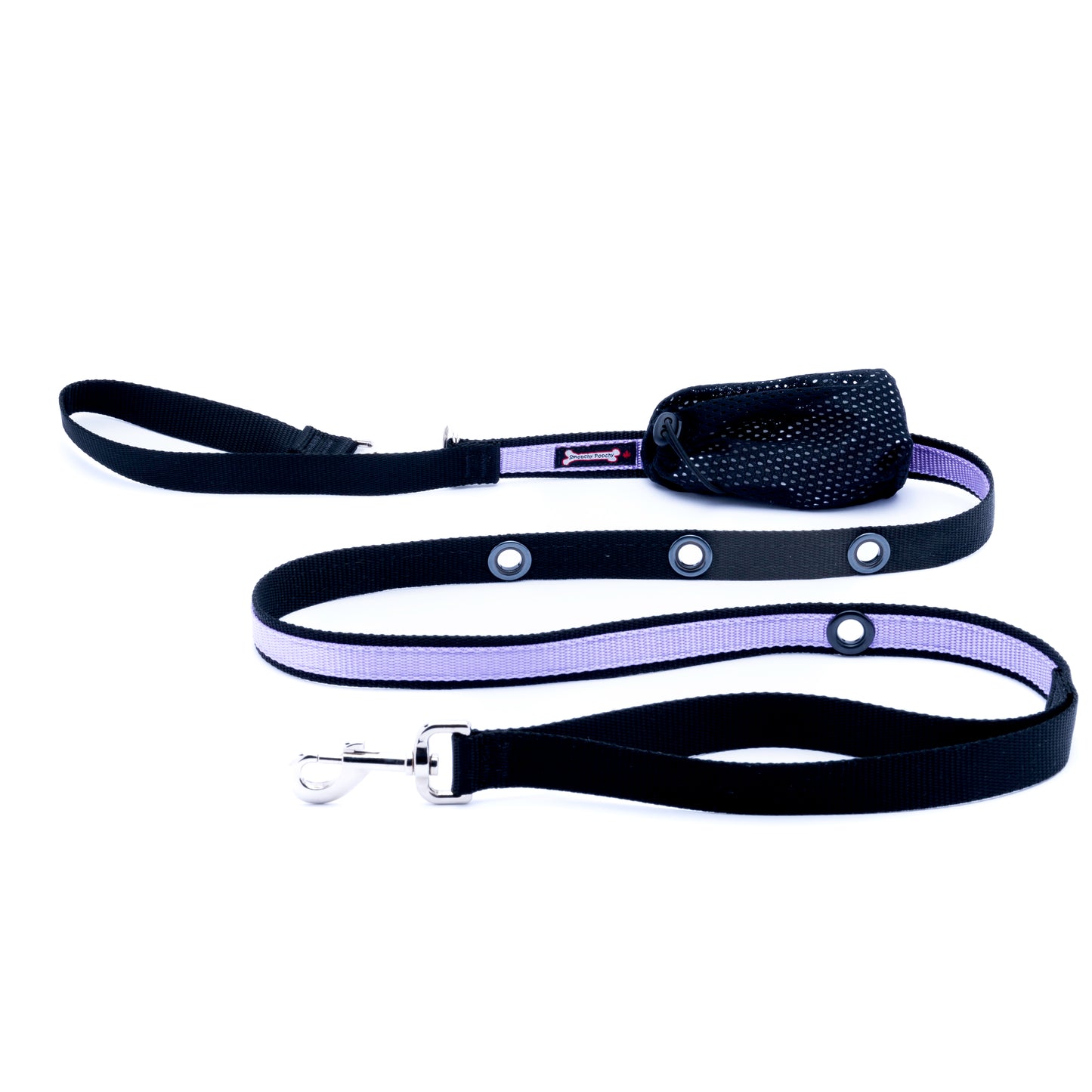 Smoochy Poochy - 1" x 6' 2Tone Hands Free Leash