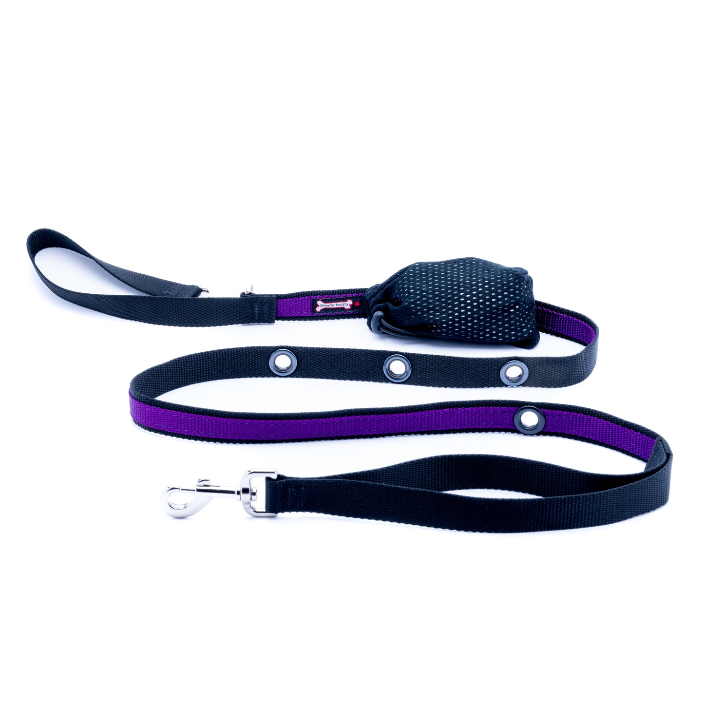 Smoochy Poochy - 1" x 6' 2Tone Hands Free Leash