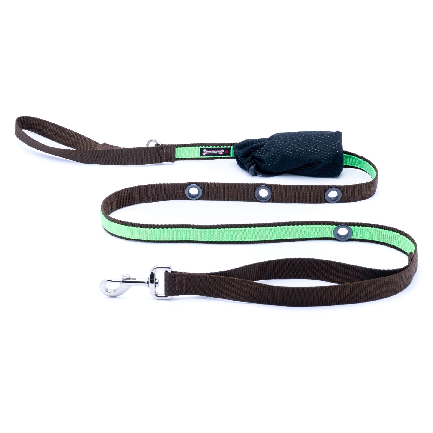 Smoochy Poochy - 1" x 6' 2Tone Hands Free Leash