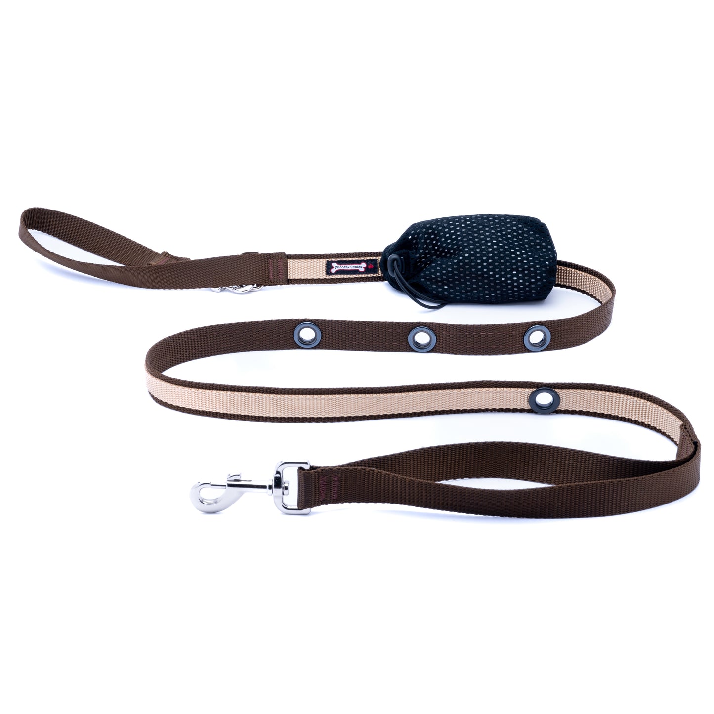 Smoochy Poochy - 1" x 6' 2Tone Hands Free Leash