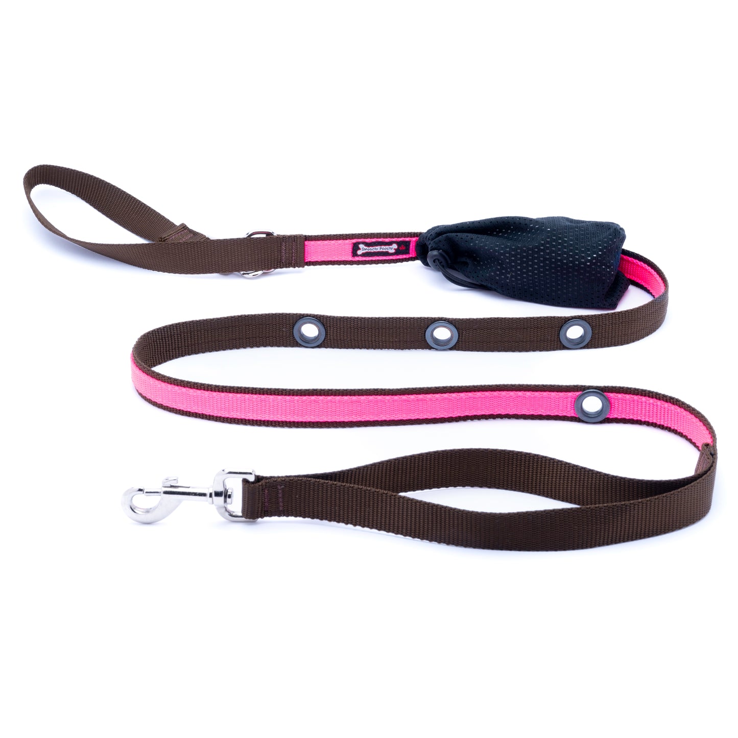 Smoochy Poochy - 1" x 6' 2Tone Hands Free Leash