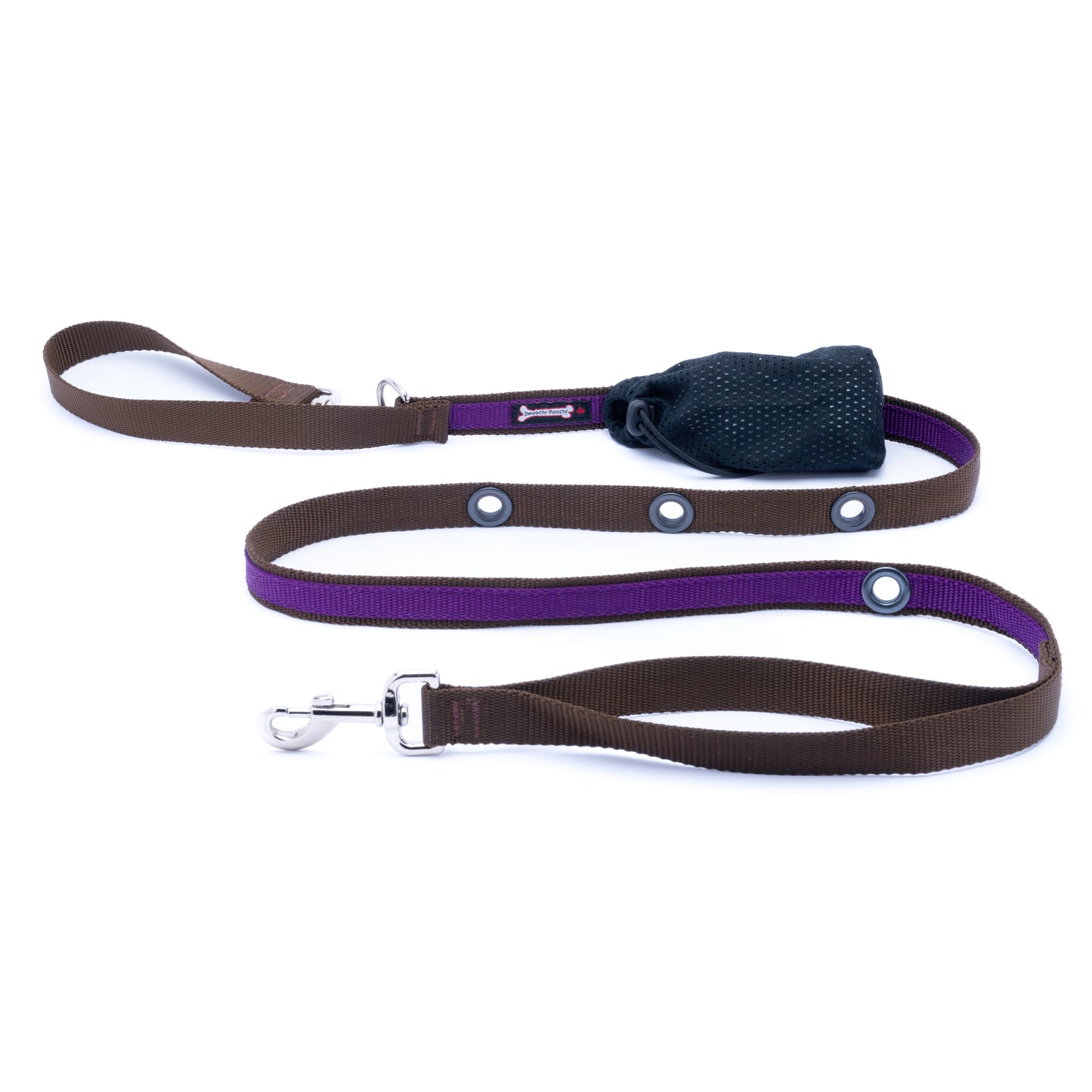 Smoochy Poochy - 1" x 6' 2Tone Hands Free Leash