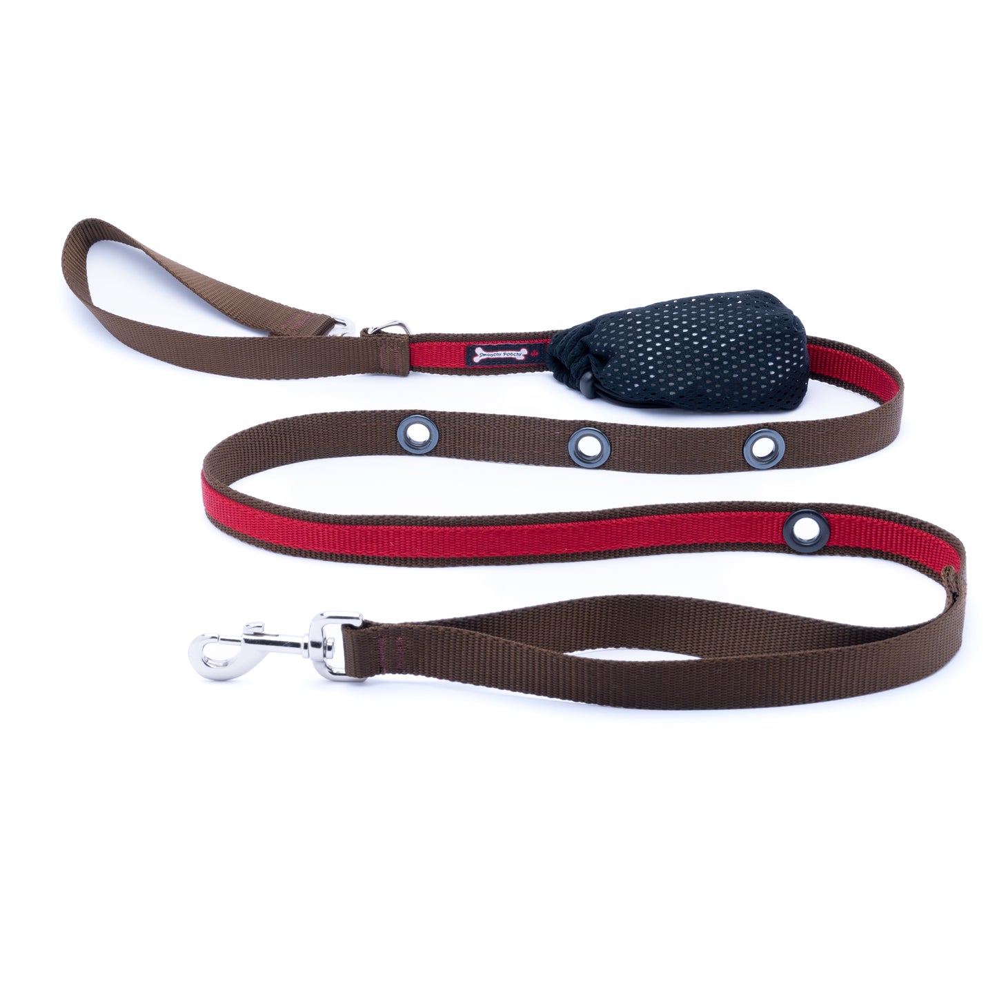 Smoochy Poochy - 1" x 6' 2Tone Hands Free Leash