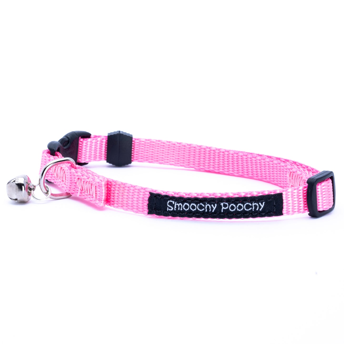 Smoochy Poochy Adj Nylon Cat Collar