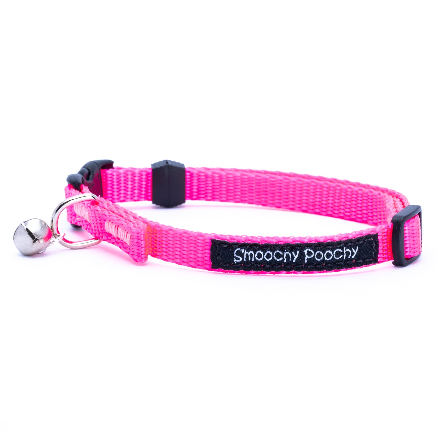 Smoochy Poochy Adj Nylon Cat Collar