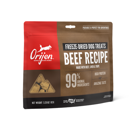 ORIJEN FD TREATS - BEEF RECIPE - Woofur Natural Pet Products