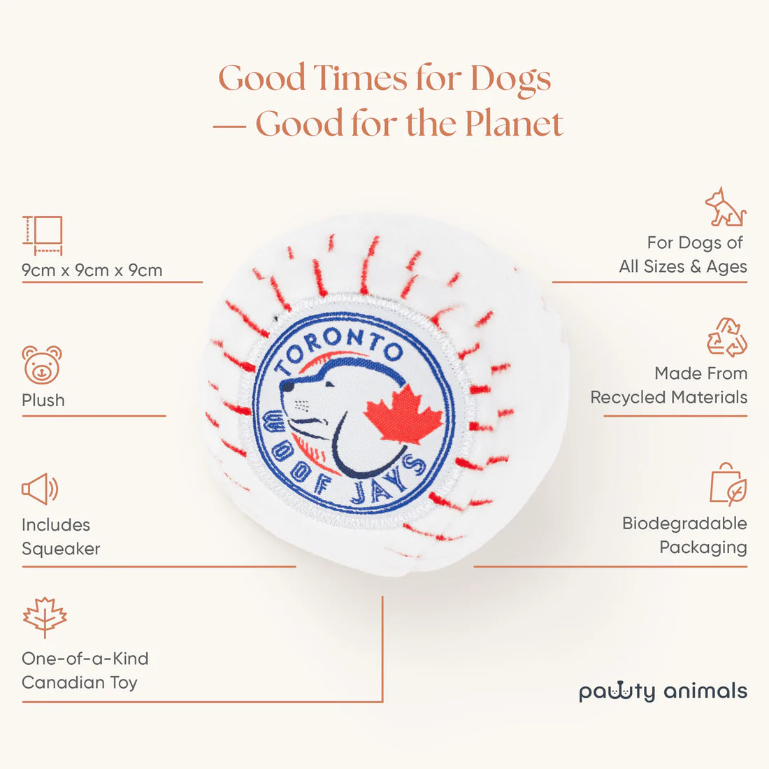 Pawty Animals - Toronto Woof Jays