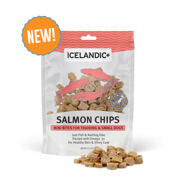 Icelandic+ Treats - Salmon Mini Fish Chips