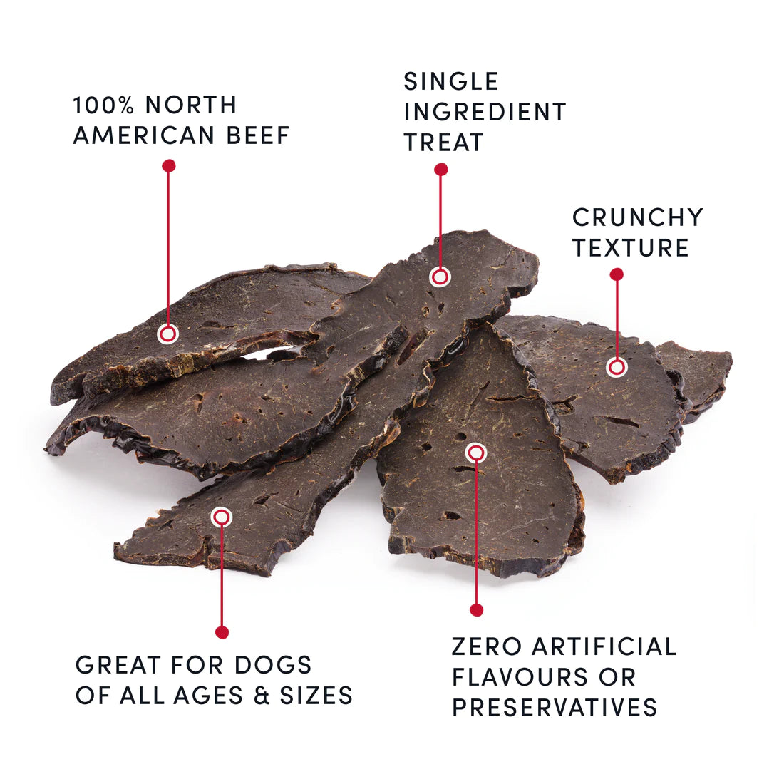Crumps' Naturals Treats - Traditional Liver Fillets - Woofur Natural Pet Products