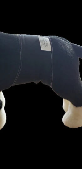 Jack & Jill - Male Dog Belly Band (Black)