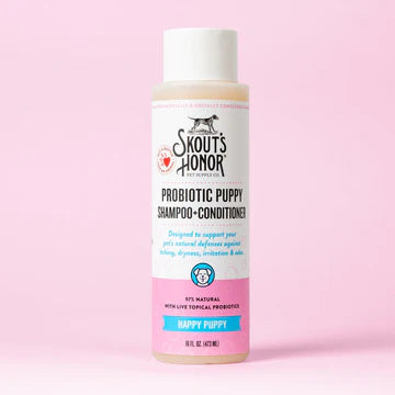 Skout's Honor - Probiotic Shampoo + Conditioner (Happy Puppy)