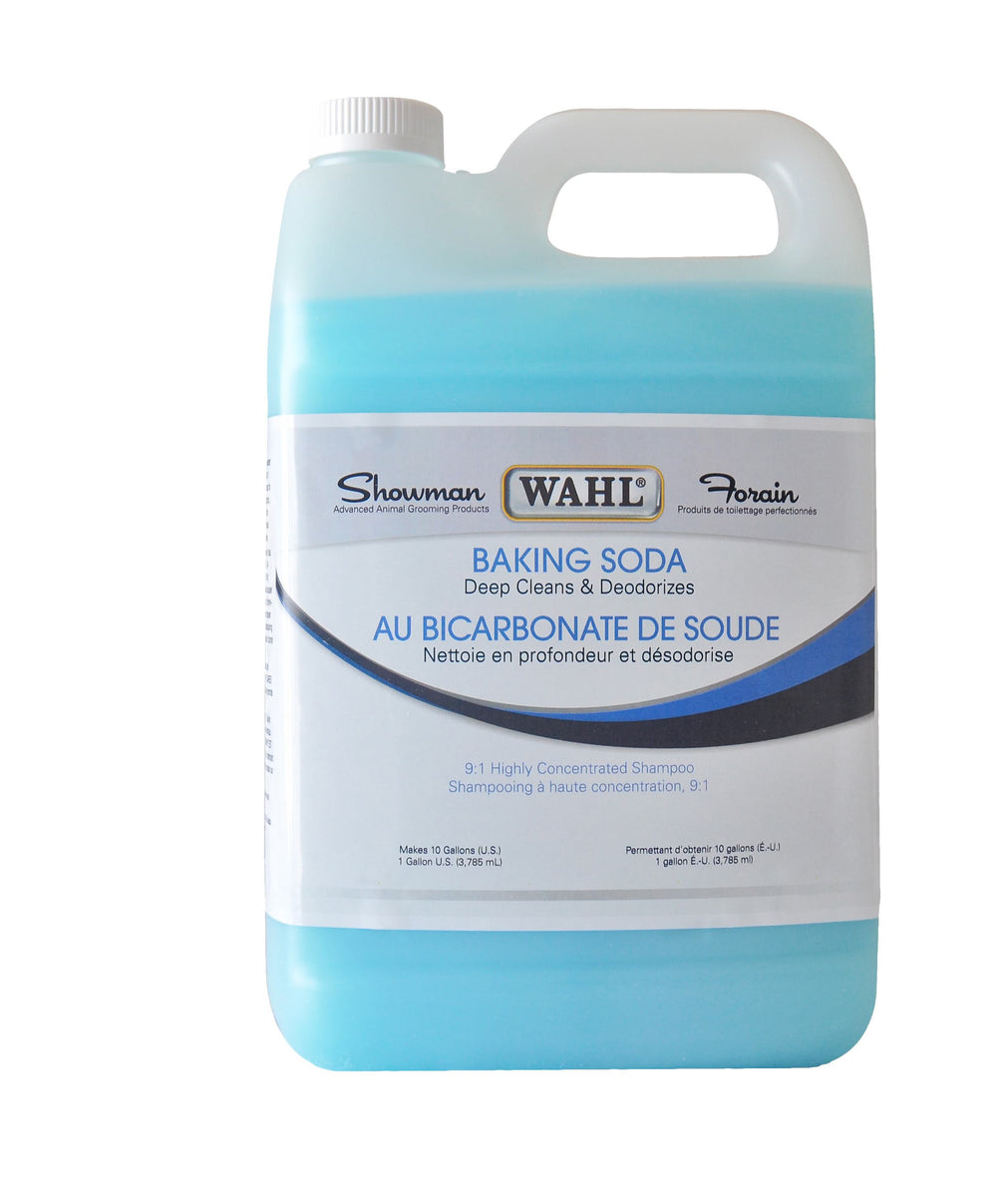 WAHL Showman Baking Soda Deodorizer Shampoo Gal Woofur Natural Pet