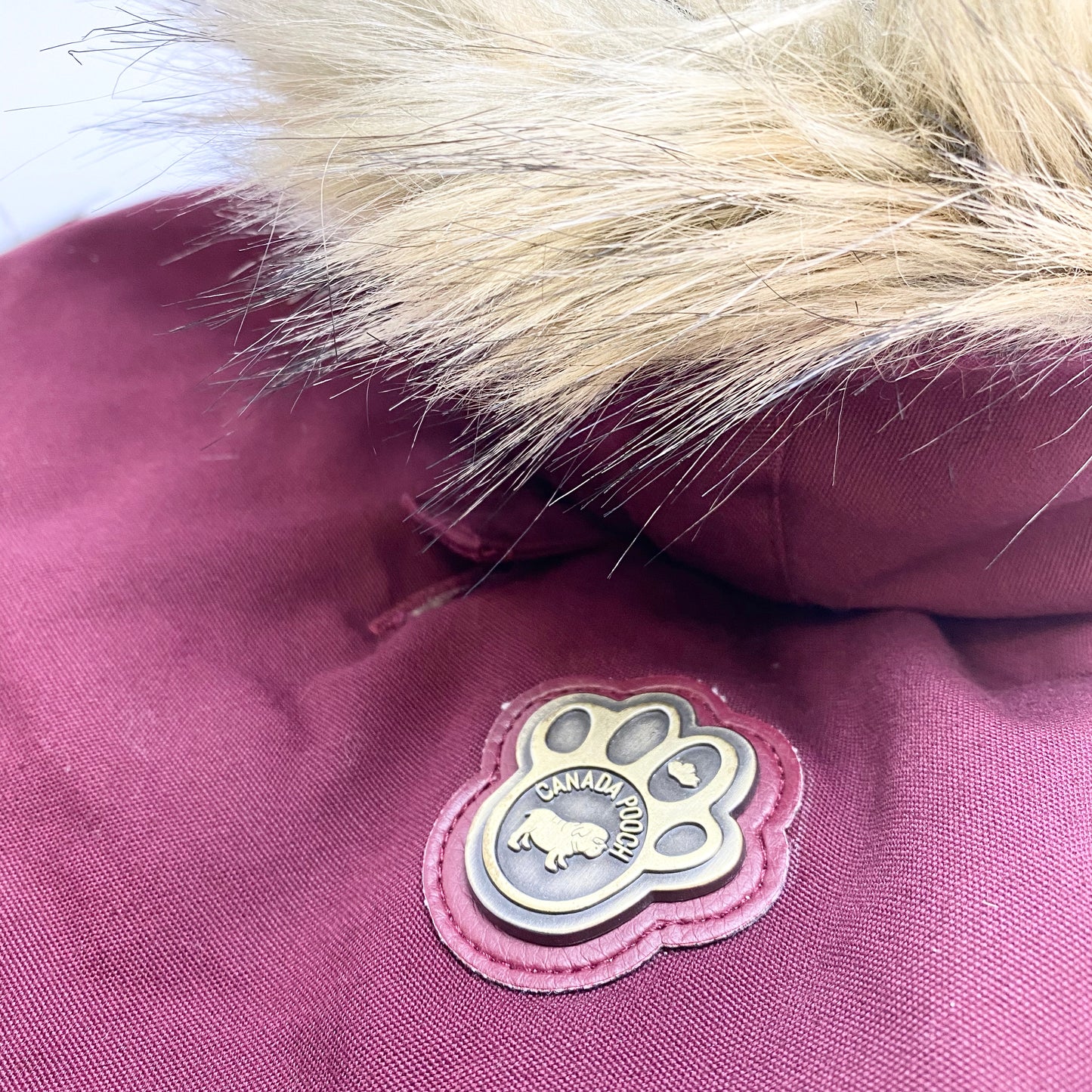 Canada Pooch - Alaskan Army Parka (Maroon)