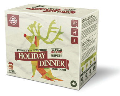 BCR - HOLIDAY DINNER (TURKEY & VENISON) - 2LB