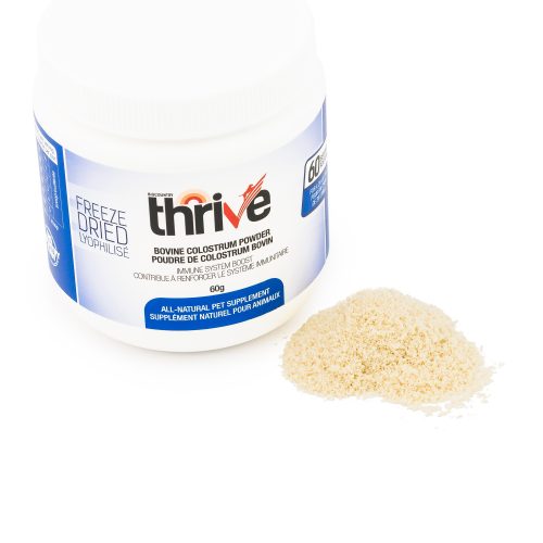 THRIVE - BOVINE COLOSTRUM POWDER - Chubbs Bars, Supplements - pet shampoo, Woofur - Chubbs Bars Company, Woofur Natural Pet Products - Chubbs Bars Canada