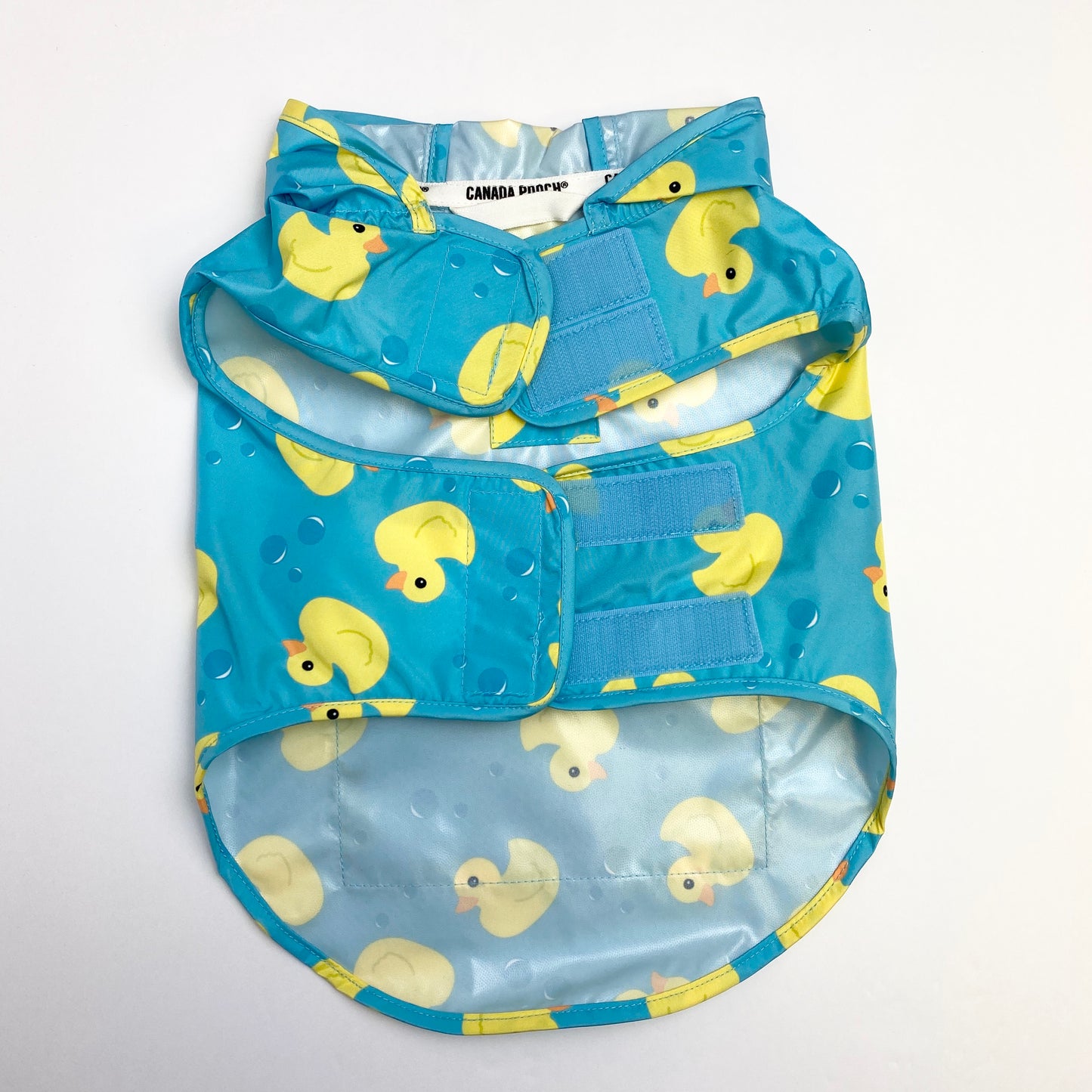 Canada Pooch - Rain Jacket (Rubber Ducks)