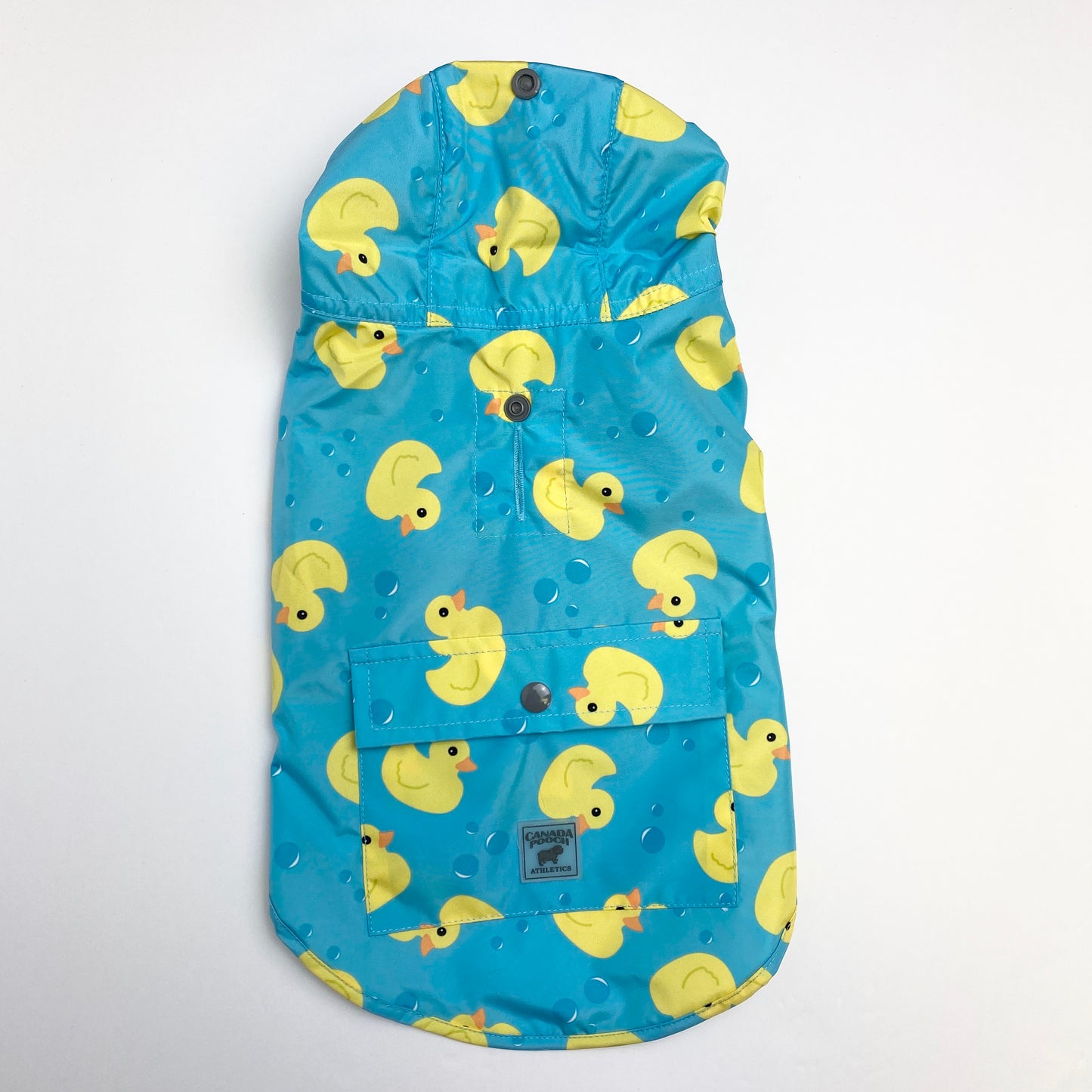 Canada Pooch - Rain Jacket (Rubber Ducks)