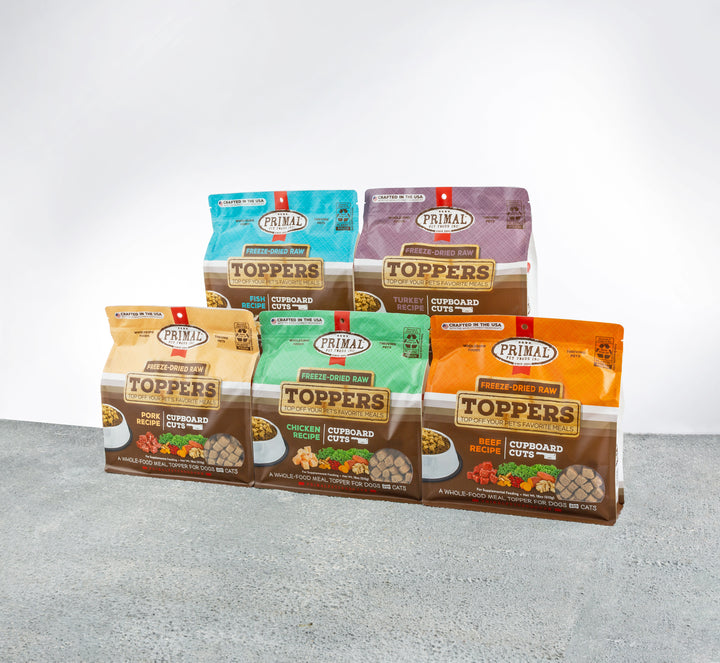 PRIMAL Chicken Cupboard Cuts Topper Dog