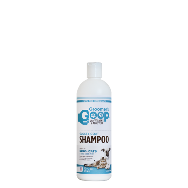 Groomers Goop Glossy Coat Pet Shampoo 16oz. Woofur Natural Pet