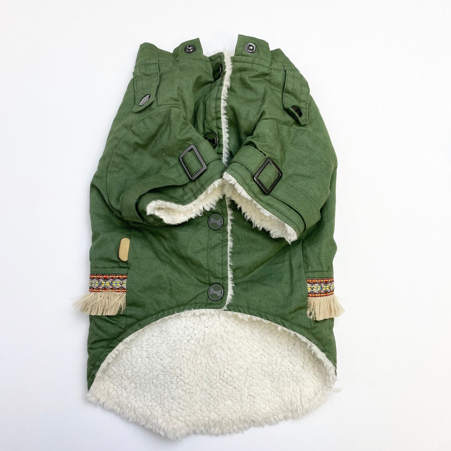 IsPet - Green "Kiss Me Baby" Jacket