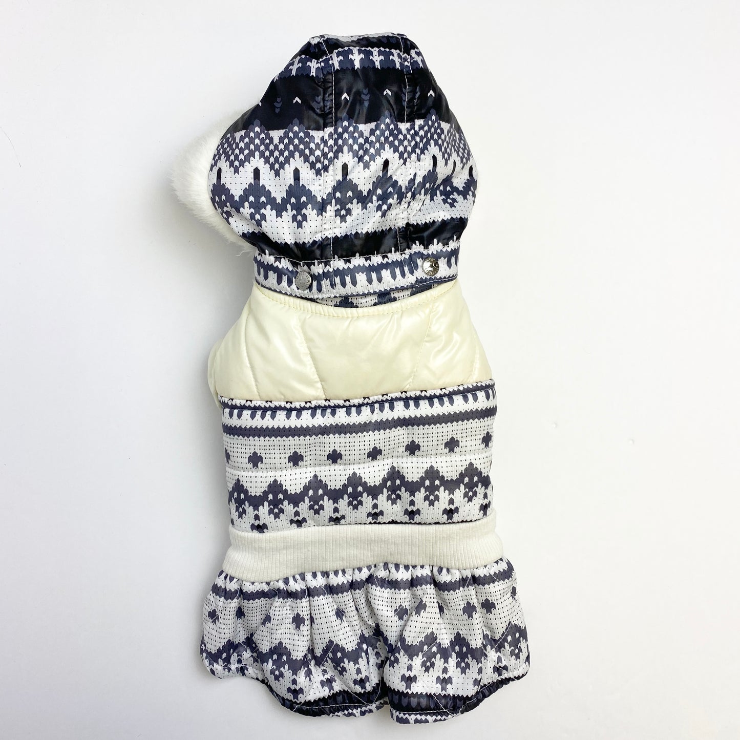 IsPet - White/Cream Patterned Jacket