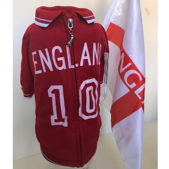 Mutley Collection Olympic Soccer Jersey - England - Chubbs Bars, - pet shampoo, Woofur Natural Pet Products - Chubbs Bars Company, Woofur Natural Pet Products - Chubbs Bars Canada