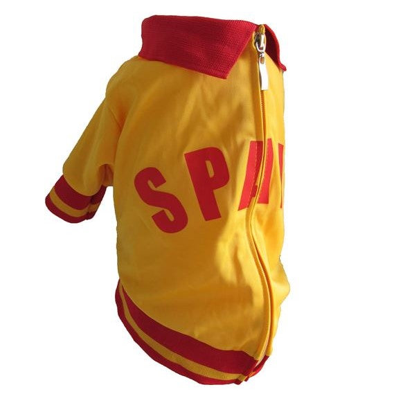 Mutley Collection Olympic Soccer Jersey - Spain - Chubbs Bars, - pet shampoo, Woofur Natural Pet Products - Chubbs Bars Company, Woofur Natural Pet Products - Chubbs Bars Canada