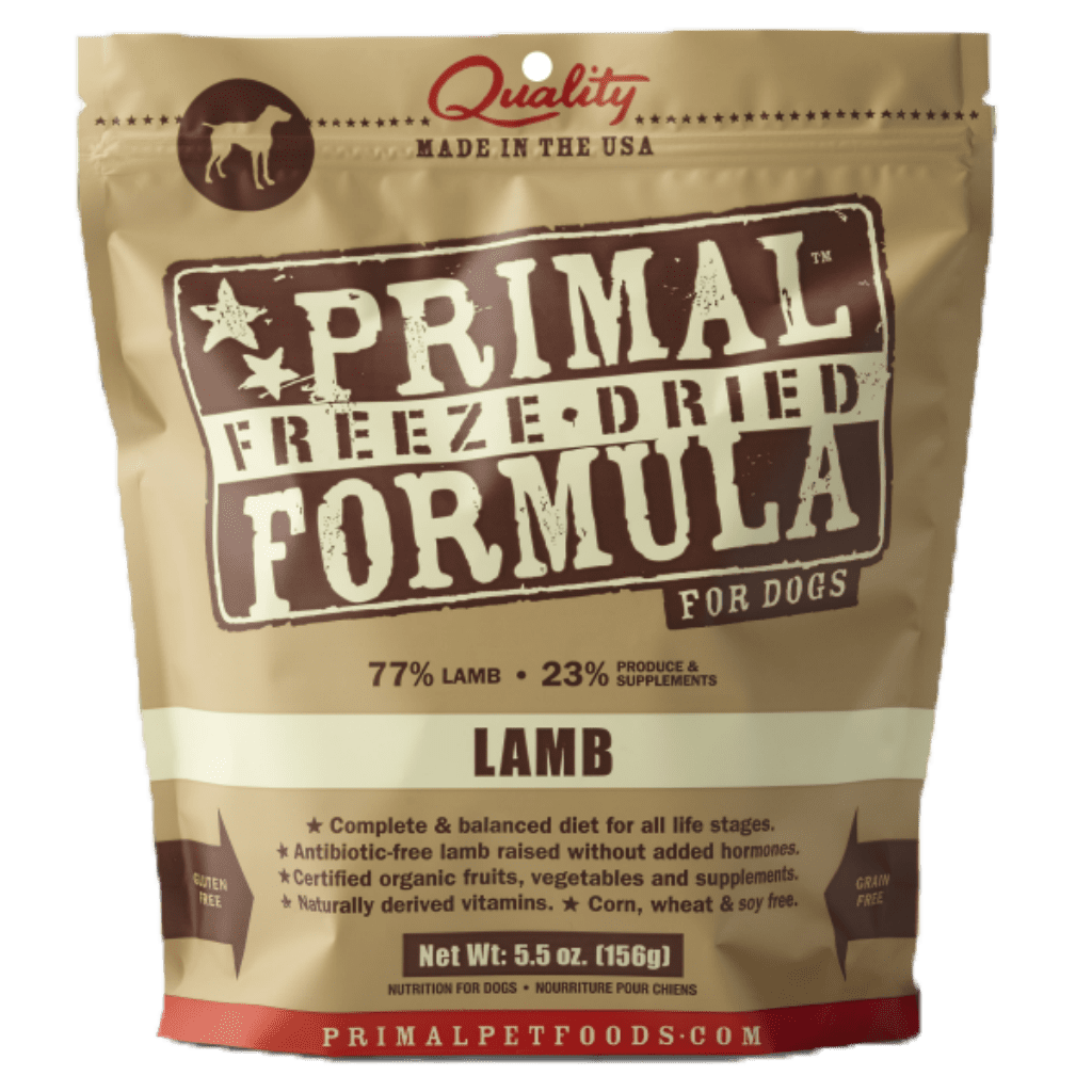 Primal Freeze Dried - Lamb Formula - Woofur Natural Pet Products