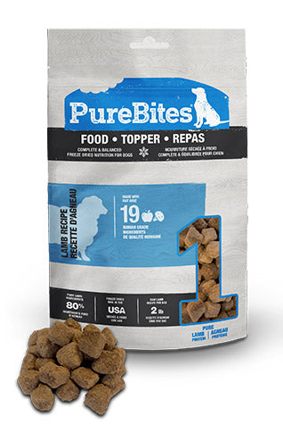 Purebites - Topper Lamb Treats - Chubbs Bars, Treats - pet shampoo, Woofur - Chubbs Bars Company, Woofur Natural Pet Products - Chubbs Bars Canada