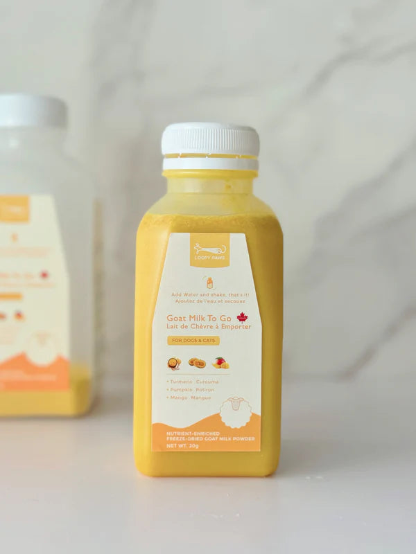 Loopy Paws - Goat Milk TO GO - Pumpkin,Turmeric,Mango