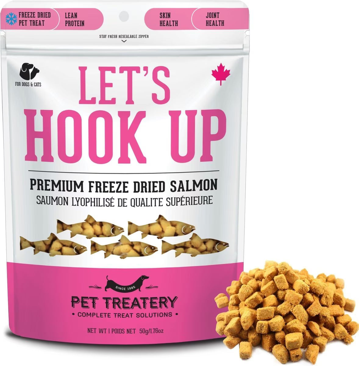 The Granville Island Pet - Let's Hook Up (Freeze-Dried Salmon) - Woofur Natural Pet Products