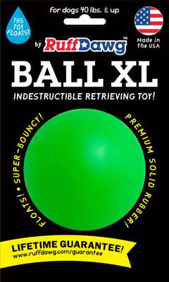 RuffDawg - Ball XL - Woofur Natural Pet Products
