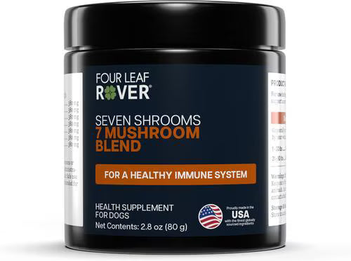 Four Leaf Rover - Seven 'Shrooms - Woofur Natural Pet Products