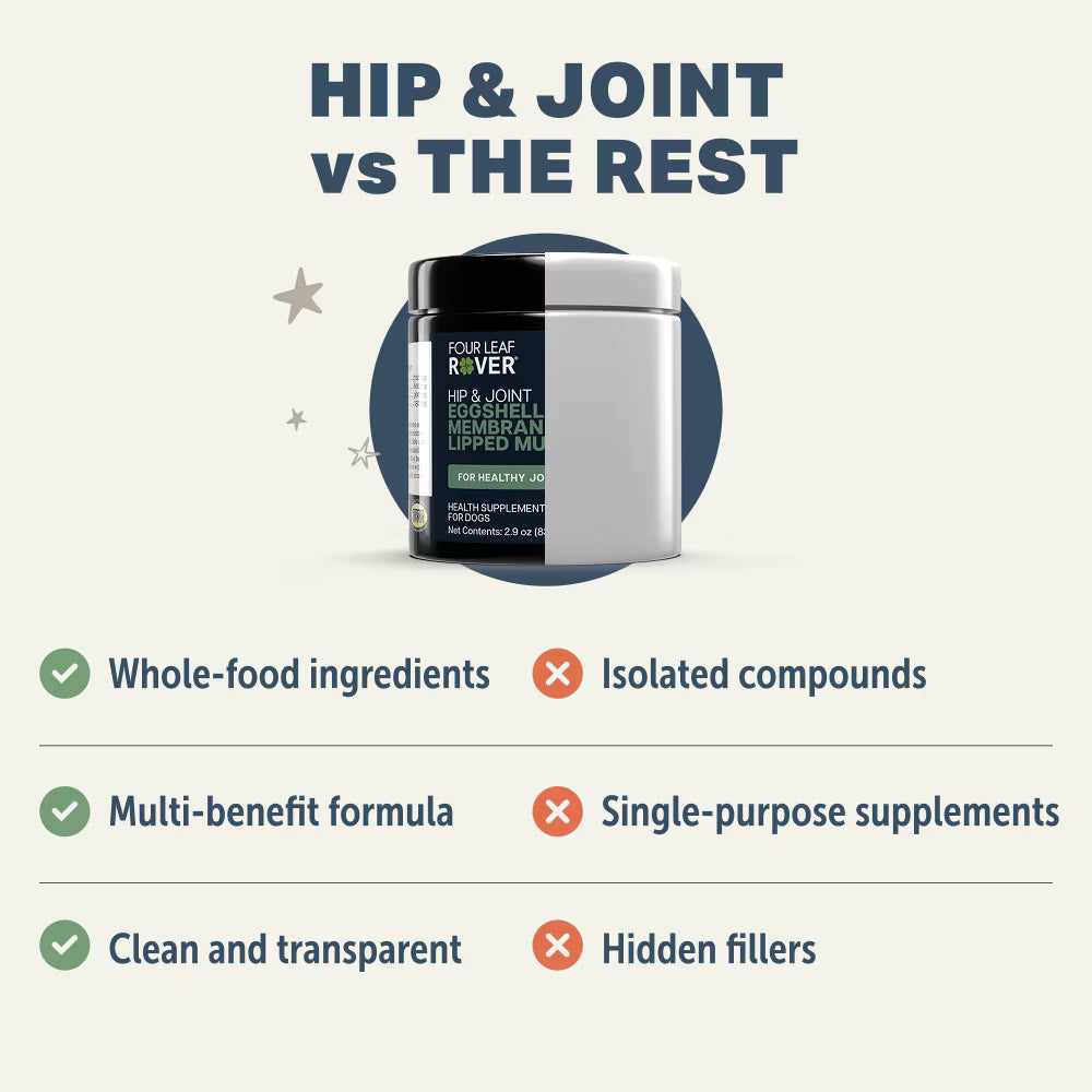 Four Leaf Rover - Hip and Joint - Woofur Natural Pet Products