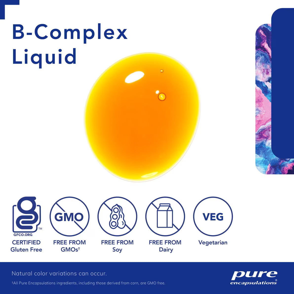 Pure Encapsulations - B-Complex Liquid - Woofur Natural Pet Products