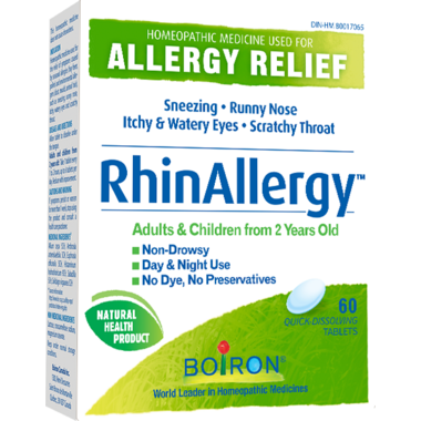 BOIRON - RhinAllergy (60 Tablets)