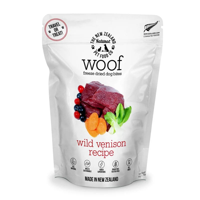 NZPF Woof Venison 50g