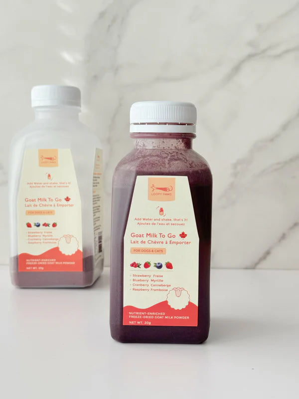 Loopy Paws - Goat Milk TO GO - Mixed Berries