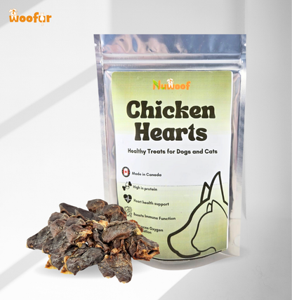 NuWoof - Chicken Hearts - 60g